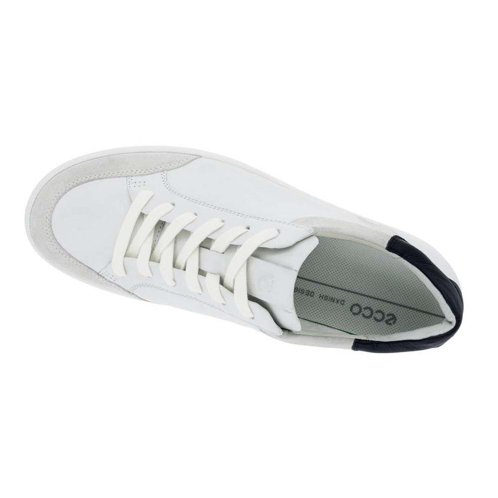 Women's Ecco Soft 7 Retro Sneakers Grey / White | Canada 239ILH